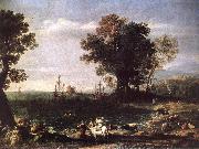 Claude Lorrain The Rape of Europa sd oil on canvas